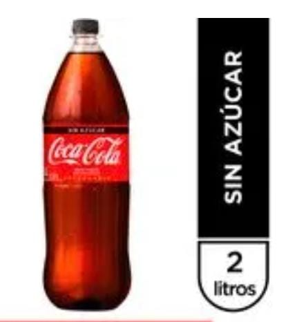 COCA COLA ZERO 2LT RETORNABLE
