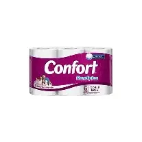 CONFORT DOBLE HOJA 6 ROLLOS  20 M