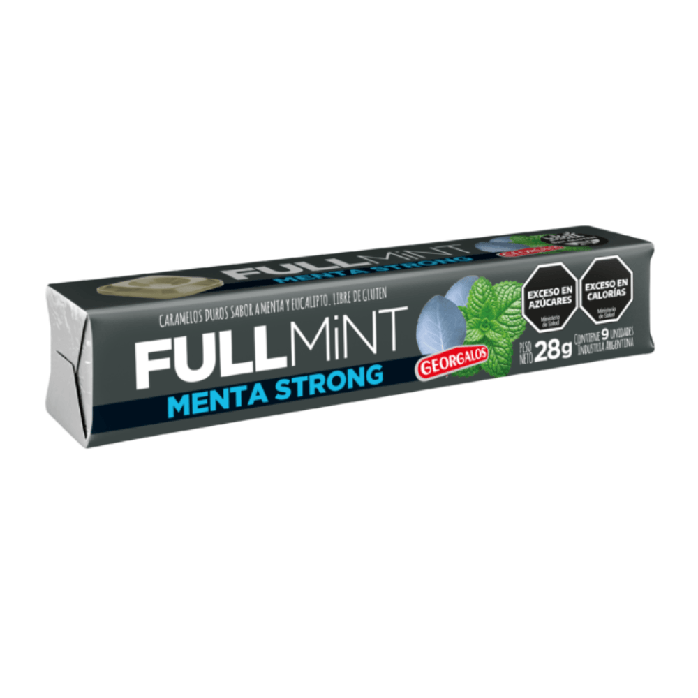 FULLMINT MENTA  STRONG 28 G         3X1000 PESOS