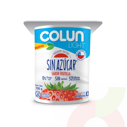 YOGURT COLUN LIGHT FRUTILLA 120GR