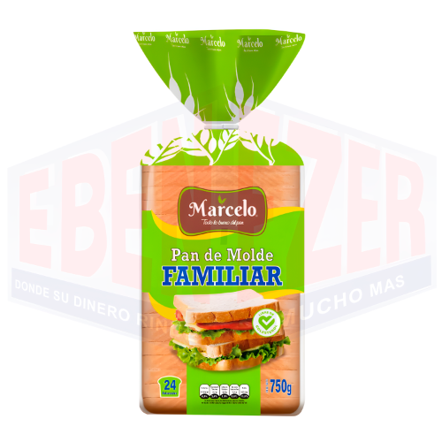 PAN MOLDE BLANCO MARCELO ARTESANAL 500GR