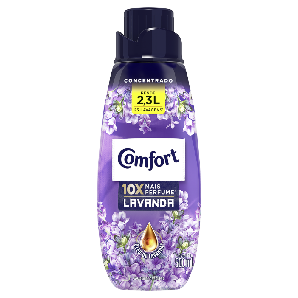 COMFORT SUAVIZANTE COCENTRADO LAVANDA  500ML