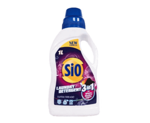 DETERGENTE 3 EN 1 SIO LAUNDRY DETERGENT 1L