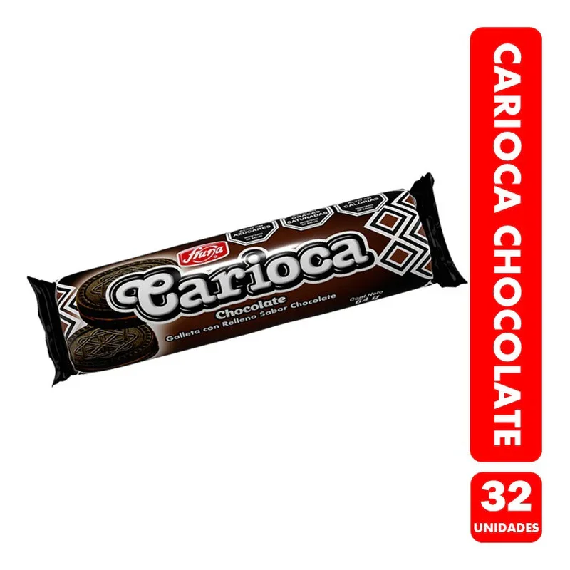GALLETA CARIOCA CHOCOLATA FRUNA  64 GR