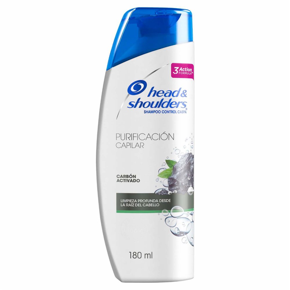 SHAMPOO HEAD & SHOULDERS  PURIFICADOR CAPILAR 180ML