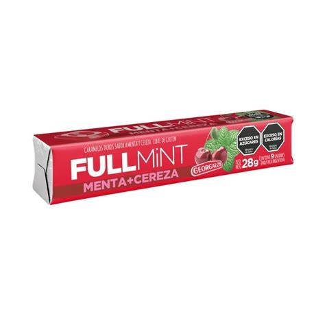 FULLMINT MENTA CEREZA 28 G         3X1000 PESOS