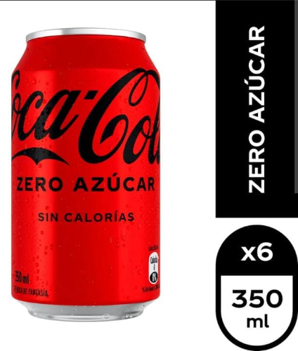 COCA COLA LATA ZERO 350ML
