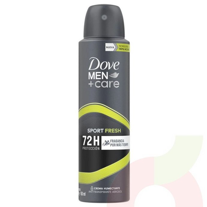 DESODORANTE DOVE MEN SPRAY SPORT FRESH 150ML