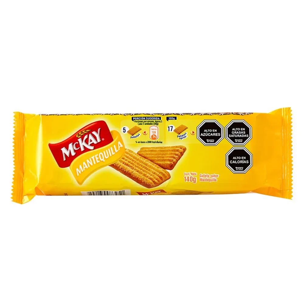GALLETA MANTEQUILLA MCKAY 140 G