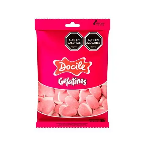 DOCILE GOMITAS BESOS 80GR