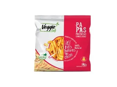 PAPAS PREFRITAS VEGGIE  500 G