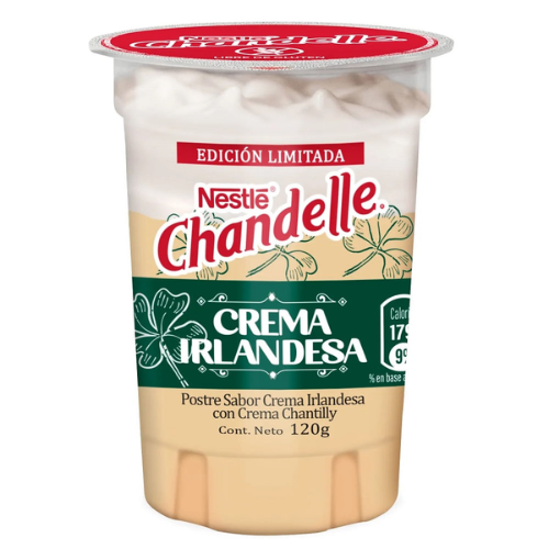 POSTRE CHANDELLE NESTLE CREMA IRLANDESA 120GR