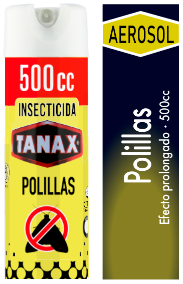 INSECTICIDA TANAX POLILLAS 500CC