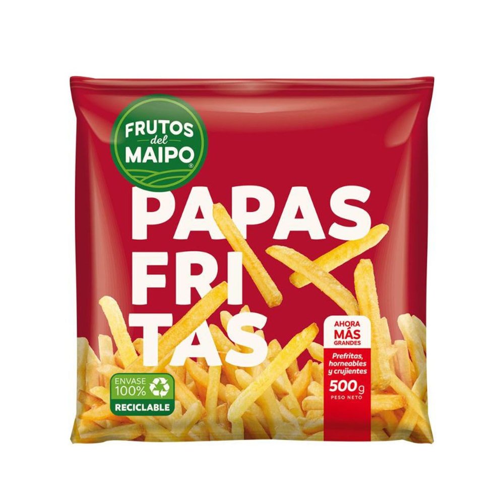 PAPAS FRITAS  FRUTOS DEL MAIPO 500 G