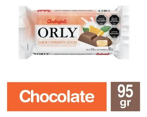 CHOCOLATE ORLY CHIRIMOYAB ALEGRE 95 GR