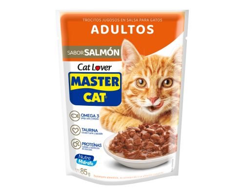 MASTER CAT SOBRE GATITOS SALMON 85GR