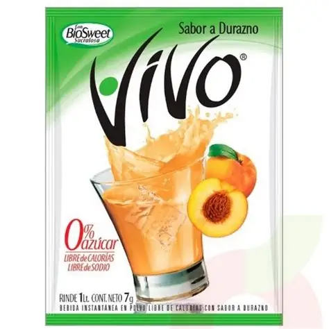 JUGO VIVO SIN AZUCAR EN POLVO DURANO