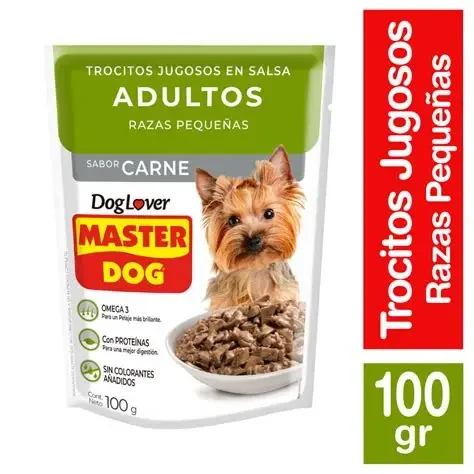 SOBRE MASTER DOG RAZA ADULTOS Y RAZA PEQUEÑO