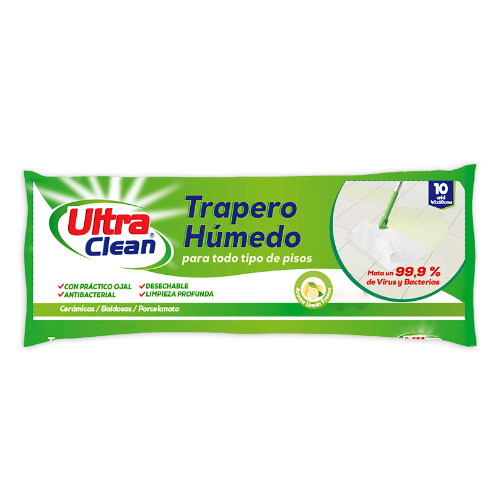 TRAPERO HUMEDO LENS KLEAN
