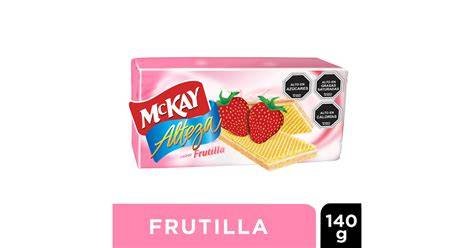 GALLETA ALTEZA MCKAY FRUTILLA 140g