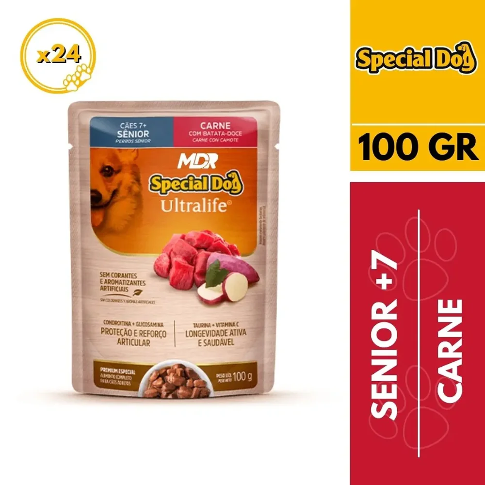SPECIAL DOG SACHET SENIOR CARNE 100GR