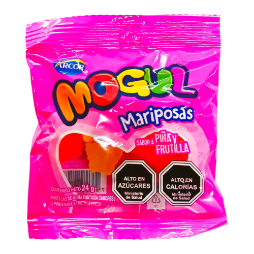 GOMITAS MOGUL MARIPOSITAS ARCOR 25GR