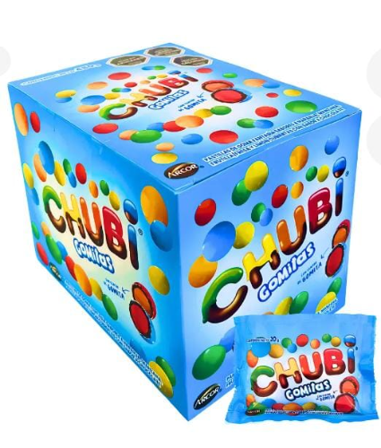 CHUBI GOMITAS20 GR