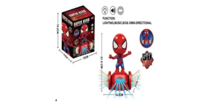 Boneco Robô Homem Aranha