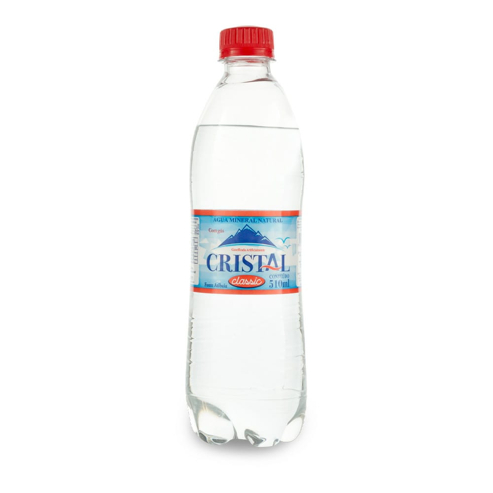 Agua Mineral com gás 510 ml