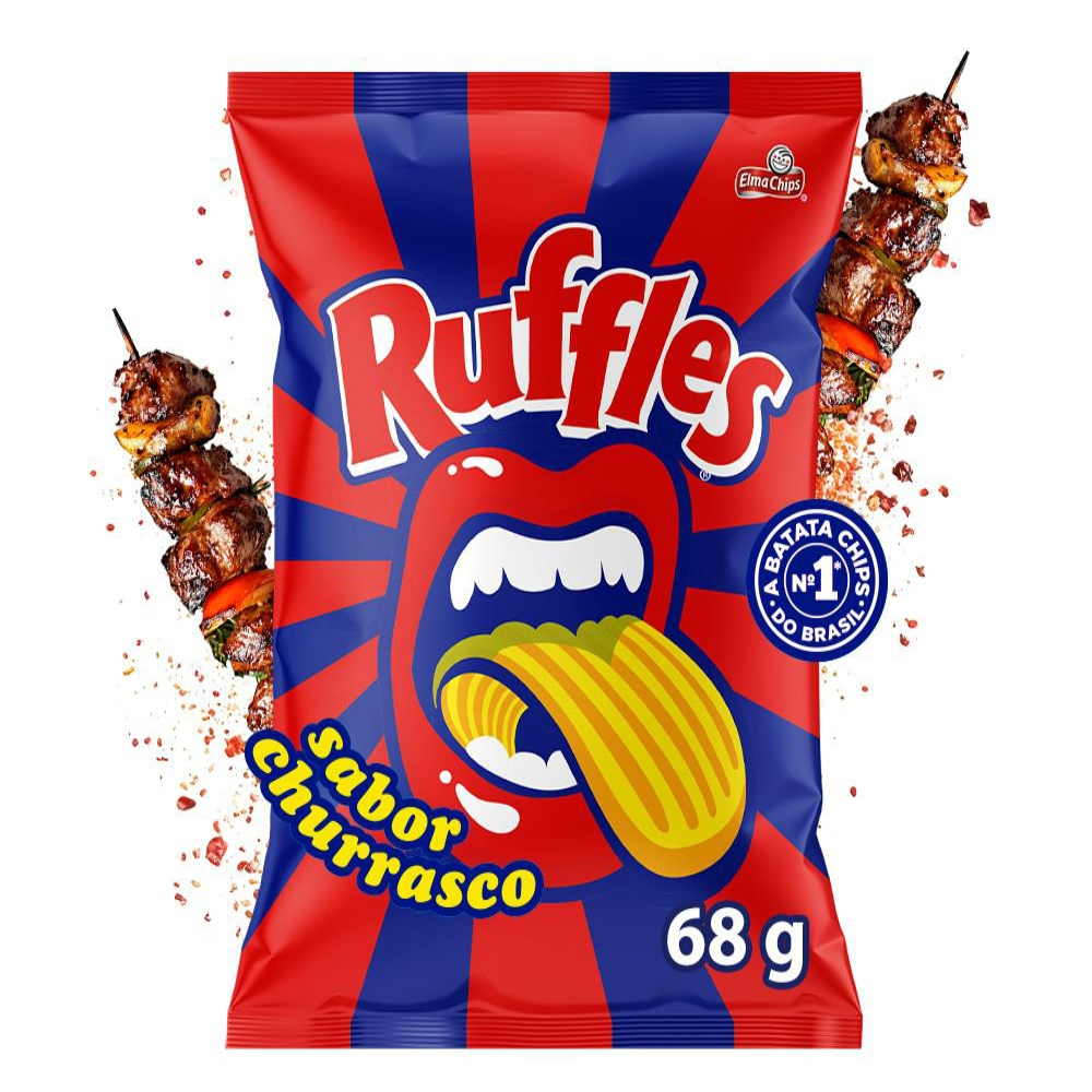 Batata Ruffles Sabor Churrasco