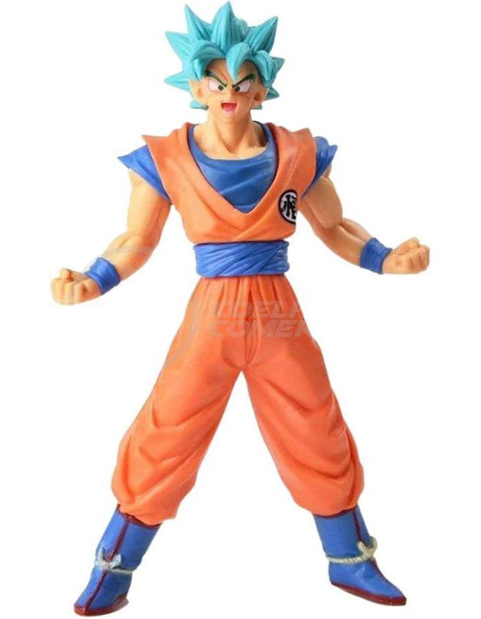 Boneco Goku Super Sayajin Blue Dragonball Z Super