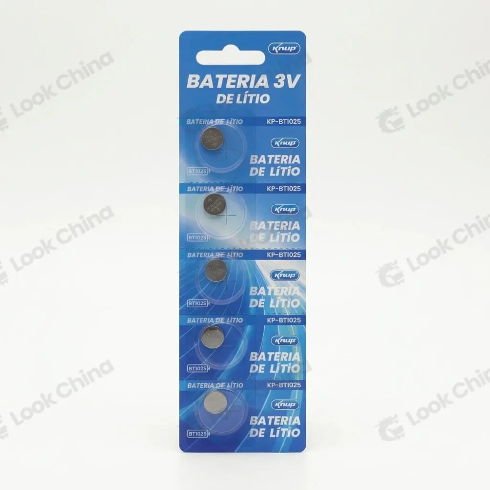 Bateria de Lítio 3V Modelo BT1025
