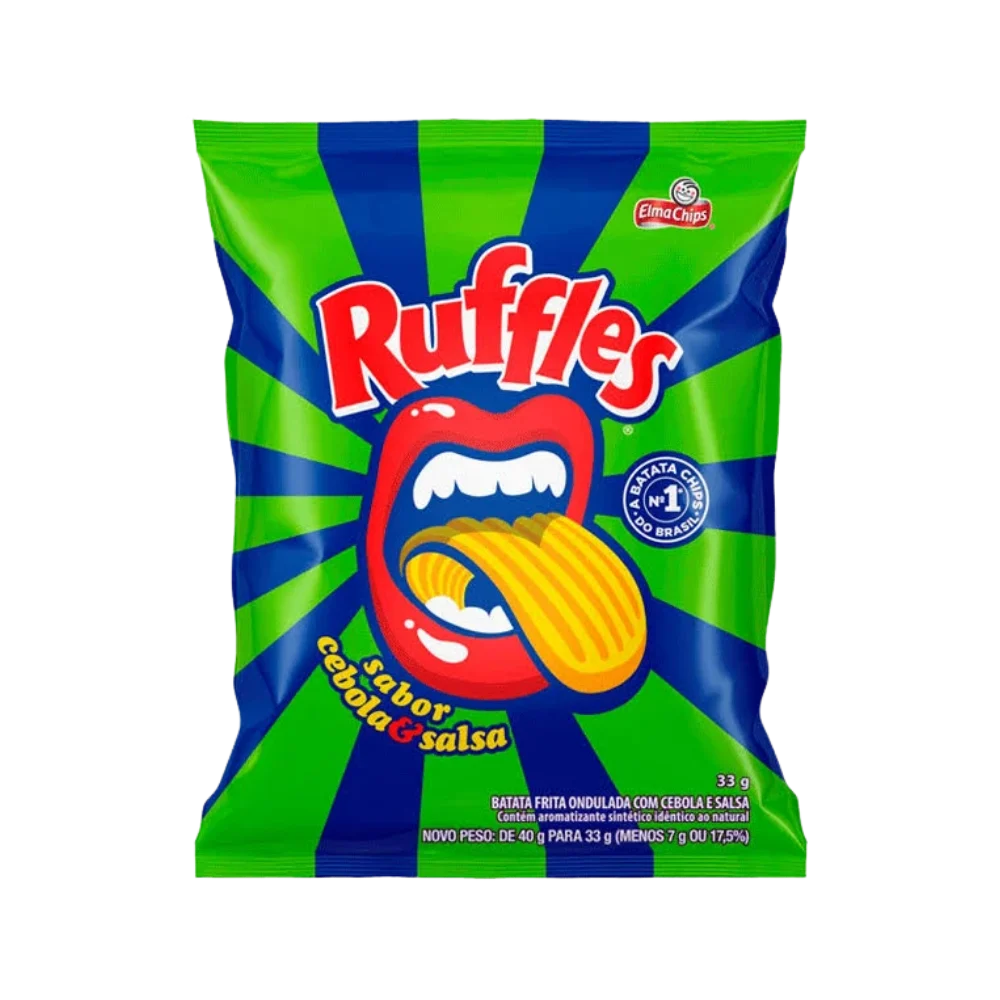 Batata Ruffles Cebola e Salsa