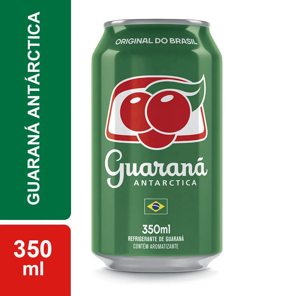 Guaraná Antarctica Lata 350ml