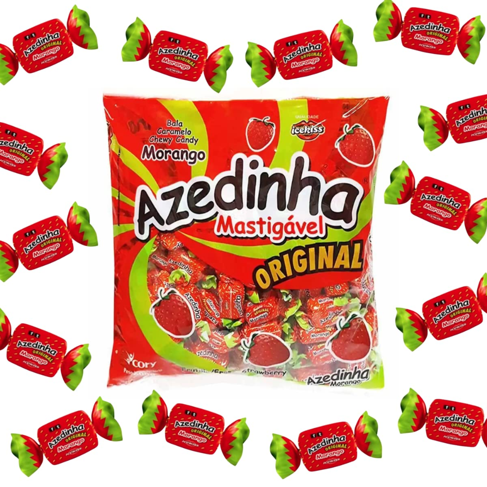 Bala azedinha morango