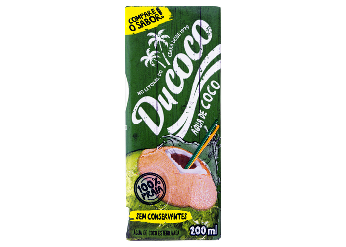 Água de Coco Esterilizada Ducoco 200ml