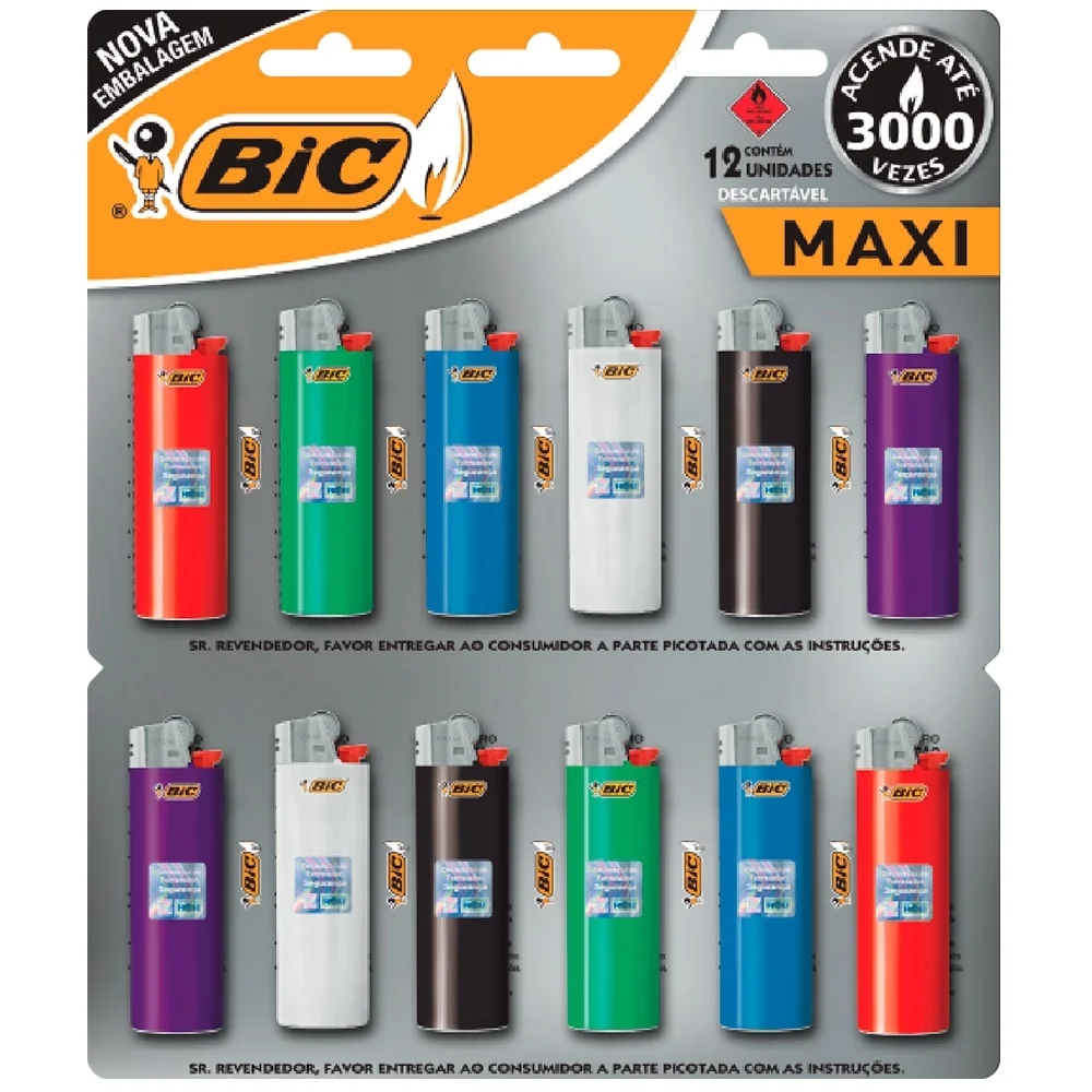 Isqueiro Bic Max