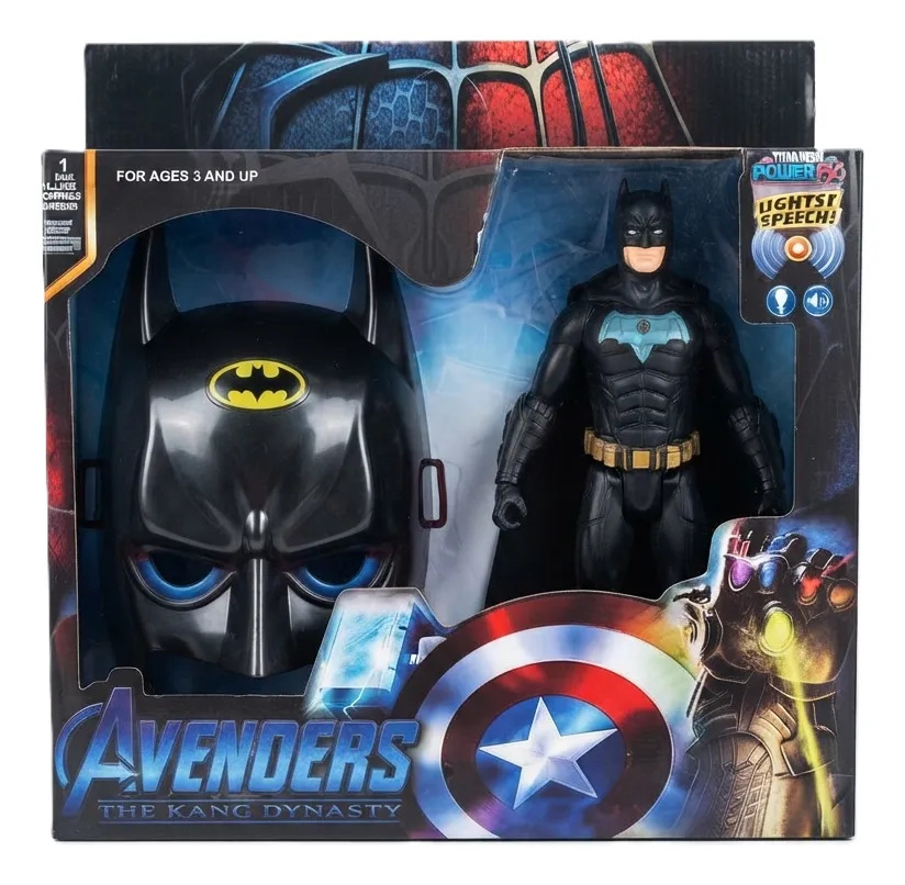 Boneco do Batman com Mascara