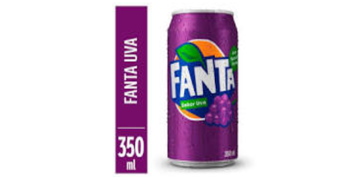Fanta Uva Lata 350ml