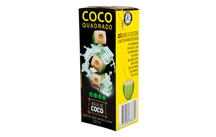 Água de Coco Coco Quadrado Caixa 200ml