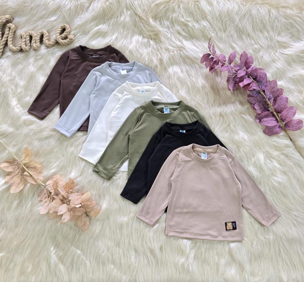 Camiseta modal soft liso grifa