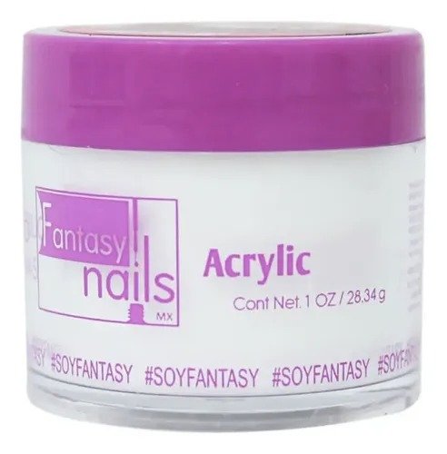 acrilico clear 1 onza fantasy nails