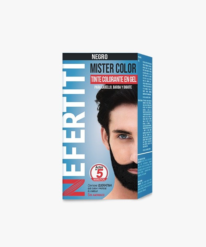 MISTER COLOR TINTE COLORANTE NEGRO NEFERTITI