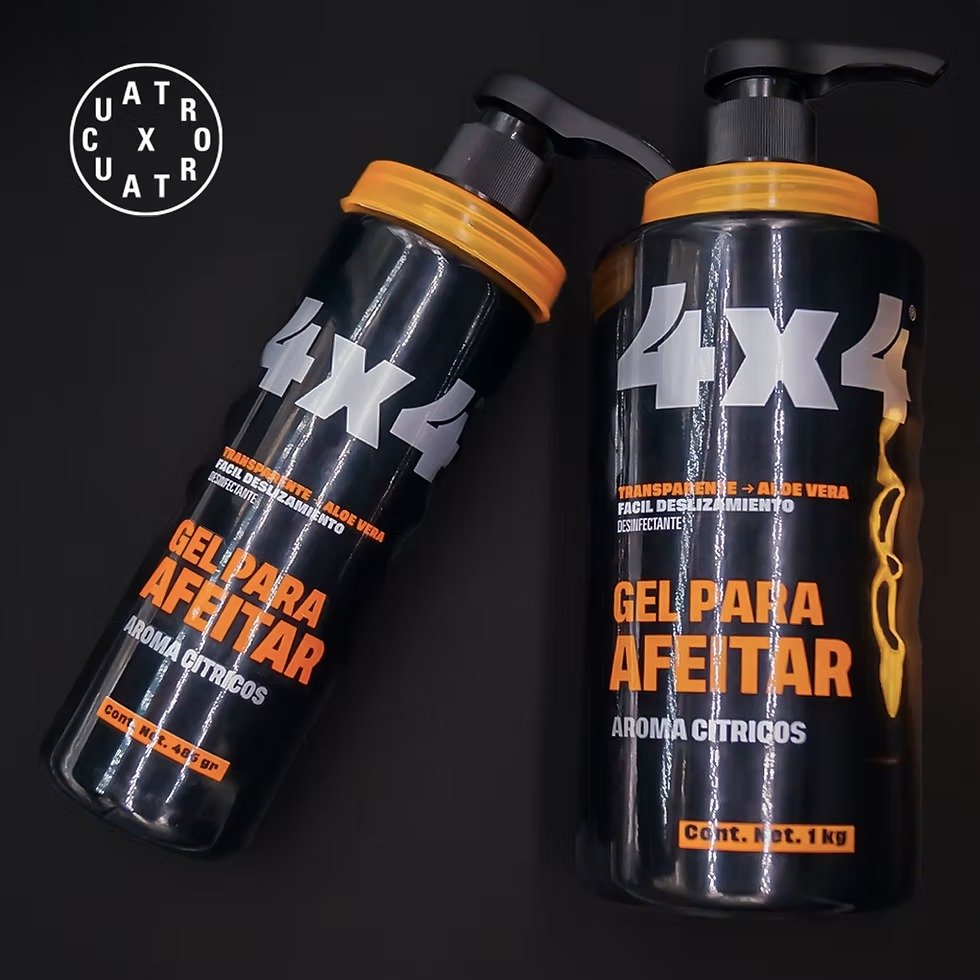 GEL PARA AFEITAR AROMA CITRICOS 485G 4X4
