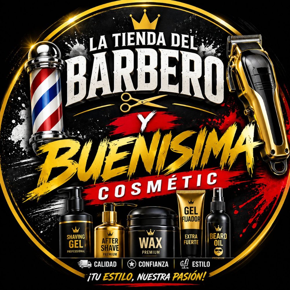 LA TIENDA DEL BARBERO Y BUENISIMA COSMETIC