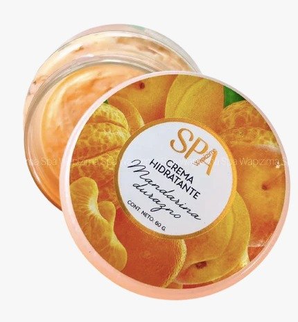 mascarilla hidratante mandarina durazno wapizima