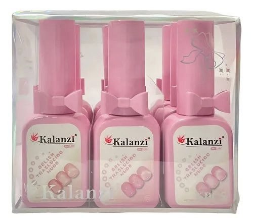 GAMA TRASLUCIDO NUDE CON 9 PIEZAS KALANZY