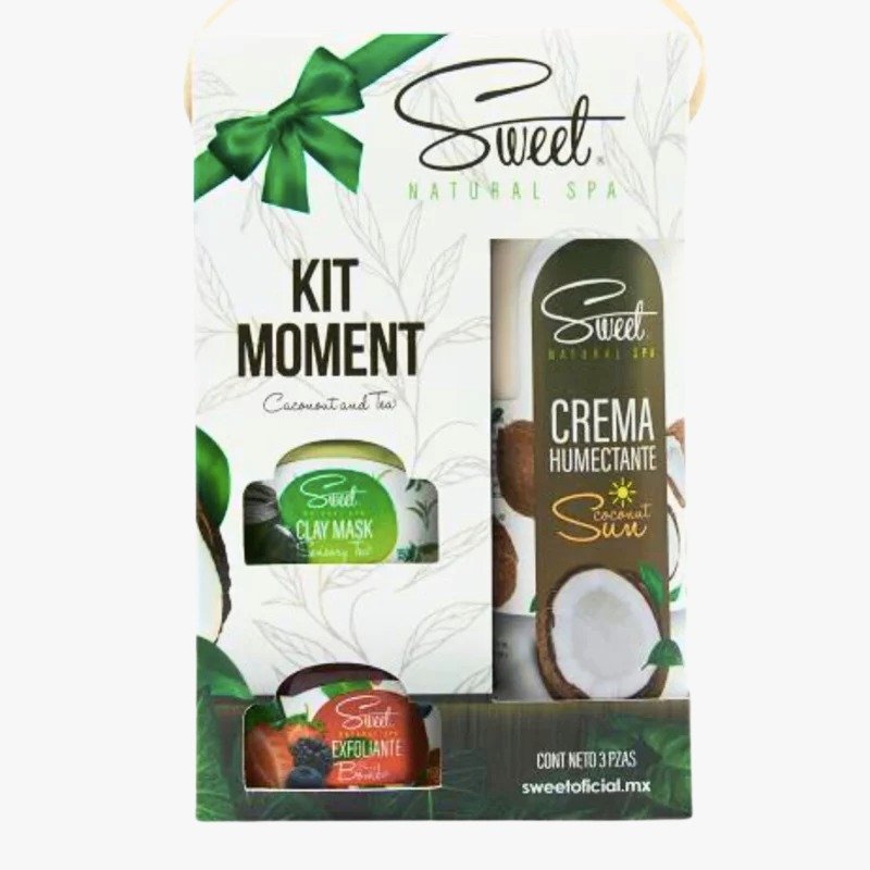 kit moment swet coconut and tea 3 piezas punto nails