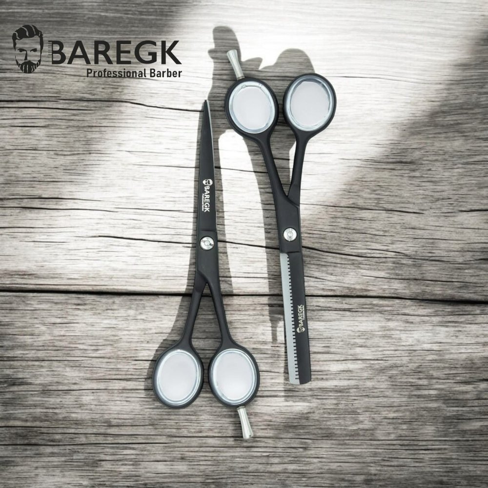 SET DE TIJERAS BAREGK NEGRO