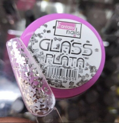 acrilico glass plata 1 onza fantasy nails